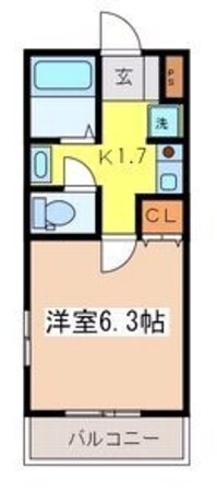 ラネージュ鷺沼の物件間取画像